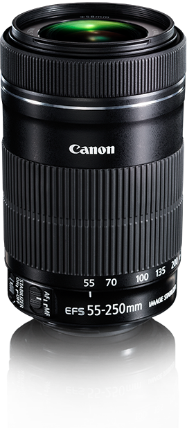 Lente Canon EFS 55-250mm Semi Nova – A.s Nascimento