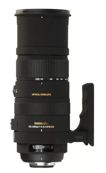 Sigma 150-500mm f/5-6.3 APO DG OS HSM, Canon Semi Nova