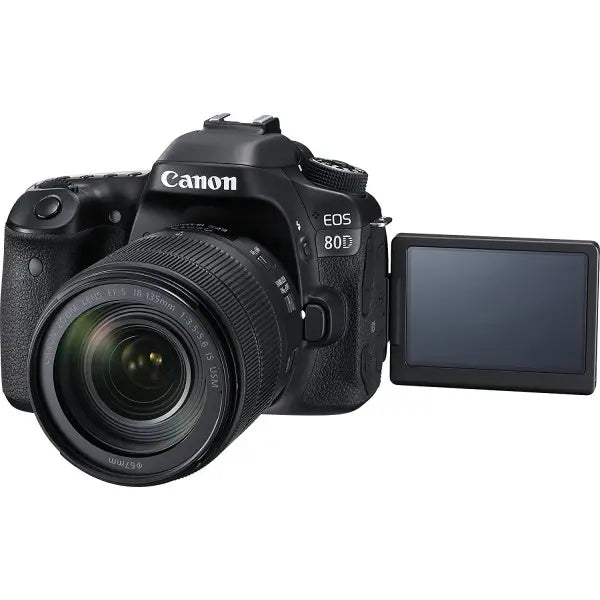 Câmera Canon Eos 80D Com Lente EFS 17-85mm Semi Nova