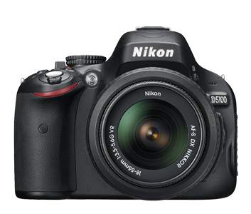 Câmera Nikon D5100 Com Lente de 18-55mm Semi Nova
